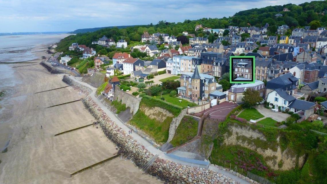 Studio Vue Mer A 2 Min De La Plage Виллервиль Экстерьер фото